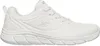 A white Skechers sneaker is shown from the side against a white background. Voir les images du produit