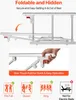 Bettgitter - Faltbares Bettschutzgitter 70 cm - Mit Produktbild-Vorschau 2