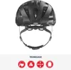 Kask rowerowy Abus Urban-I 3.0 Velvet Black - rozmiar M Podgląd zdjęcia produktu 21