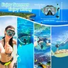 Schnorchelset Erwachsene Taucherbrille Dry Schnorchel Produktbild-Vorschau 7