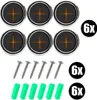 com-four® 6x Geschirrtuchhalter selbstklebend oder zum Produktbild-Vorschau 7