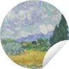MuchoWow® Gartenposter Outdoor-Poster Rund Weizenfeld mit Produktbild-Vorschau 1