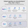 Extralink CAT6A U/UTP Wewnętrzny Kabel Sieciowy LAN 25 m 10 Podgląd zdjęcia produktu 2