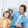 Over-Ear Kopfhörer mit Mikrofon,Leichtgewichtige klappbare Produktbild-Vorschau 6