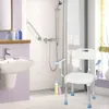 LZQ Chaise de douche Réglable en hauteur 6 positions Voir les images du produit 8