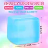4er Set Stress Cube Squishy Langsam Steigend Fidget Toy Produktbild-Vorschau 3