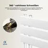 Heilmetz koupelnový radiátor 140x60cm Bílý Elektrický Náhled obrázku produktu 6