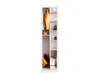 A tall, narrow wardrobe or storage unit with shelves and a hanging rail, displaying various items like clothing, bags, and folders. Produktbild-Vorschau