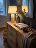 Kommode 80x82x36 cm Flurkommode Eiche-Nachbildung & Rattan, Produktbild-Vorschau 4