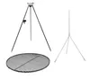 Otočný gril 180 cm - grilovací rošt ze surové oceli 70 cm + Náhled obrázku produktu 3