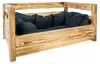 Hundebett aus Massivholz 90x57x45 cm – Braun, Natur oder Produktbild-Vorschau 8