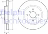 2x DELPHI Bremsscheibe BG4750C für SUZUKI SWIFT IV (FZ NZ) Produktbild-Vorschau 1