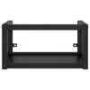 vidaXL Koupelnový rám s umyvadlem Black Iron Náhled obrázku produktu 4