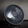 Ventilatore da tavolo con batteria e luce 6xSMD grigio Anteprima dell’immagine prodotto 7