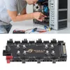 Hub ARGB PWM 2 en 1 : hub ARGB 8 ports 5 V 3 broches et hub Voir les images du produit 6