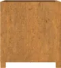 vidaXL Pflanzkübel mit Beinen 2 Stk. Rostig 50x50x50 cm Produktbild-Vorschau 6