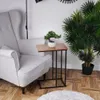 Industrieller Lofttisch aus schwarzem Metall für Produktbild-Vorschau 8