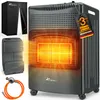 TRESKO® 4200 Watt Gasheizer Anthrazit inkl. Gasdruckregler Produktbild-Vorschau 1