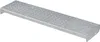A single metal stair tread with a diamond plate pattern. Náhled obrázku produktu