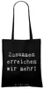 Mr. & Mrs. Panda Tote Bag Spruch Im Team zusammenarbeiten - Produktbild-Vorschau 3