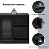 MODFU Meuble Bar Pivotant 360° avec Espaces de Rangement, Voir les images du produit 8