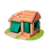 teifoc Steinbaukasten 4210 - Haus mit Ziegeldach Produktbild-Vorschau 2