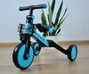 Triciclo per bambini 3in1 Milly Mally Optimus blu Anteprima dell’immagine prodotto 8