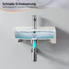 HOROW Lavabo a parete Lavabo da bagno a parete o da Anteprima dell’immagine prodotto 6