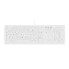 CHERRY AK-C8100F-U1-W/FR Tastatur USB AZERTY Französisch Produktbild-Vorschau 3
