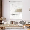 MuchoWow® Wandteppich Wandbehang Kunst - Farbe - Schwarz - Produktbild-Vorschau 2