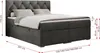 Boxspring s prošívaným čelem postele ALDA - 180x200 cm - Náhled obrázku produktu 6