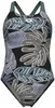 W Arena Forest Swimsuit Swim Pro Back L Black Multi-Sage Produktbild-Vorschau 1