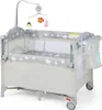 4 in 1 Reisebett mit Matratze, 120 x 60cm Beistellbett Baby Produktbild-Vorschau 1