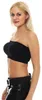 Damen Bandeau-BH Bra Büstenhalter Trägerlos; Schwarz M/L Produktbild-Vorschau 2