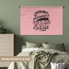 MuchoWow® Wandteppich Wandbehang Sommer - Zitat - Rosa Produktbild-Vorschau 4