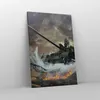 Bild auf Leinwand - Leinwandbild - Einteilig - Krieg Panzer Produktbild-Vorschau 4