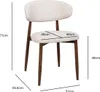 Giga Meubel Esszimmerstuhl Alexia 2er-Set - Beige - Stoff Produktbild-Vorschau 8
