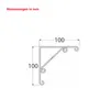 Velano - Regalhalter, Regalkonsole Dekorative - Ornament Produktbild-Vorschau 2