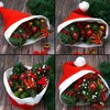 Weihnachtsmannmütze mit Bommel – Kostümzubehör, Produktbild-Vorschau 10