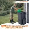 GARANTIA IBIZA depósito de agua de lluvia cuadrado de 200 Vista previa de la imagen del producto 2