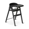 Deryan Luxe Chaise Haute Évolutive - Pliable - Noire Voir les images du produit 2