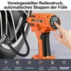 Tragbarer Akku Kompressor mit 3000mAh Akku, 21-teiliges Produktbild-Vorschau 2