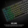 Corsair K55 CORE RGB mechanische Gaming-Tastatur, Schwarz Produktbild-Vorschau 10
