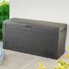 Keter Garten-Aufbewahrungsbox Comfy 270 L Anthrazit Produktbild-Vorschau 3