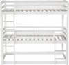 Etagenbett mit 3 Schlafgelegenheiten und Rollrost, 90x200 Produktbild-Vorschau 5