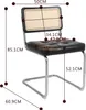 MODFU Esszimmerstühle-set Küchenstuhl mit 2-Rattan Produktbild-Vorschau 6