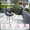 2 záhradné stoličky Santana so stolom Retro dizajn v štýle Náhľad obrázku produktu 4