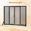 COSTWAY Grille pare-étincelles avec portes coulissantes, 96 Voir les images du produit 3