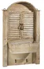 Kobolo Deko-Fensterladen - Holz - braun - Schublade zum Produktbild-Vorschau 1
