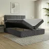 Boxspringbett RALF  200 x 200 cm mit Bettkasten, Topper und Produktbild-Vorschau 3